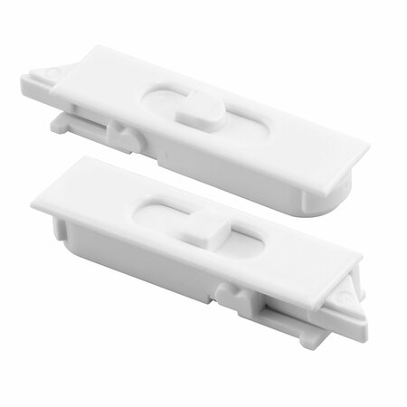 PRIME-LINE Window Tilt Latch, Rounded, Plastic, For Crystal Windows, White, Left & Right Hand Latches 1 Pair F 2931